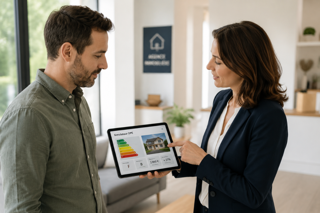 Simulateur d&rsquo;impact DPE : l&rsquo;outil IA qui aide les agents immobiliers
