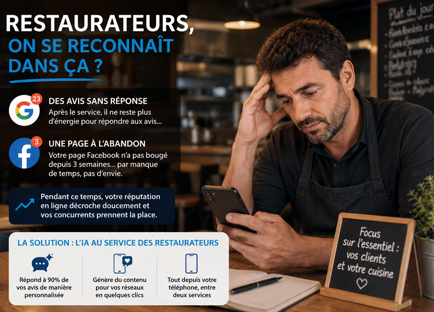 restauration avis et réseaux sociaux
